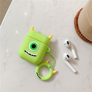 3D Doll Cute Cartoon Mickey Minnie Soft Silicone Case For Apple Airpods Toy Story Cover Box Coque